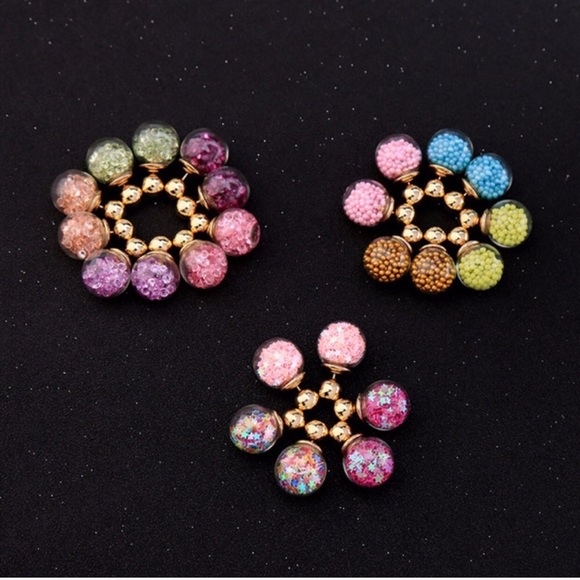 Multicolored earrings - Picture 6 of 6